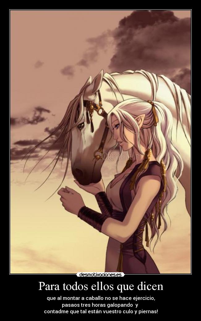 carteles caballos desmotivaciones