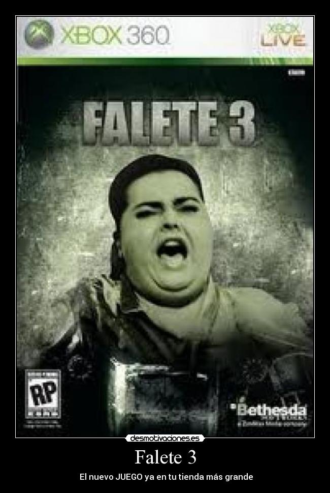 Falete 3 - El nuevo JUEGO ya en tu tienda más grande