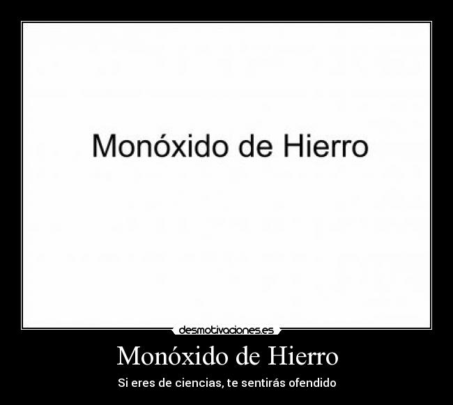 Monóxido de Hierro -