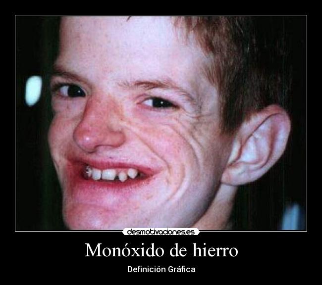 Monóxido de hierro -