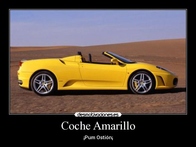 Coche Amarillo -