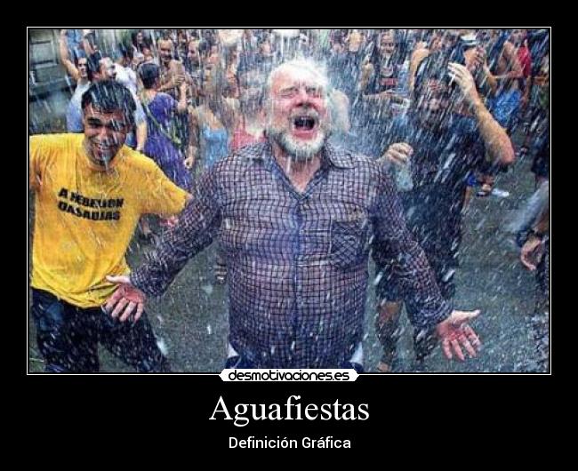 Aguafiestas - Definición Gráfica