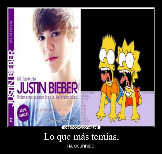 Lo que más temías, - 