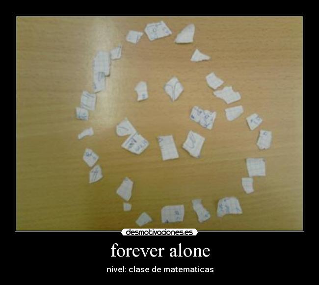forever alone - 