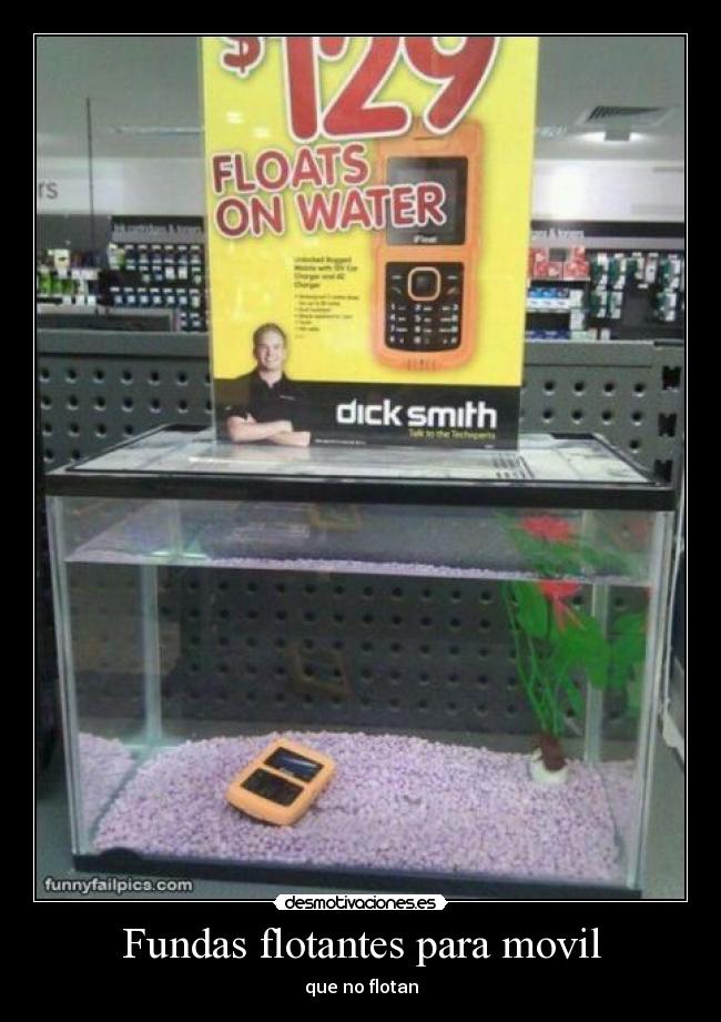 Fundas flotantes para movil -