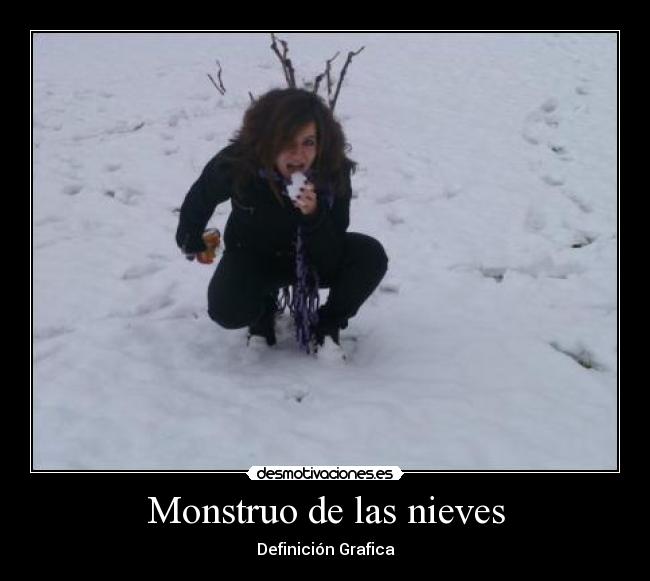 Monstruo de las nieves - 