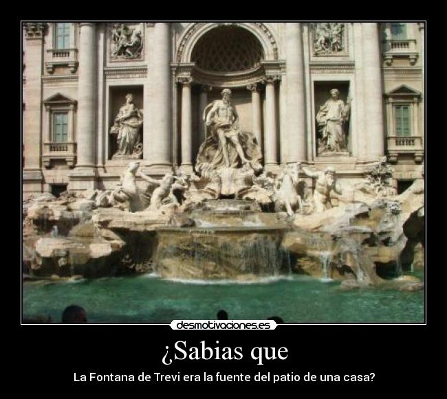 carteles fontana trevi enorme desmotivaciones