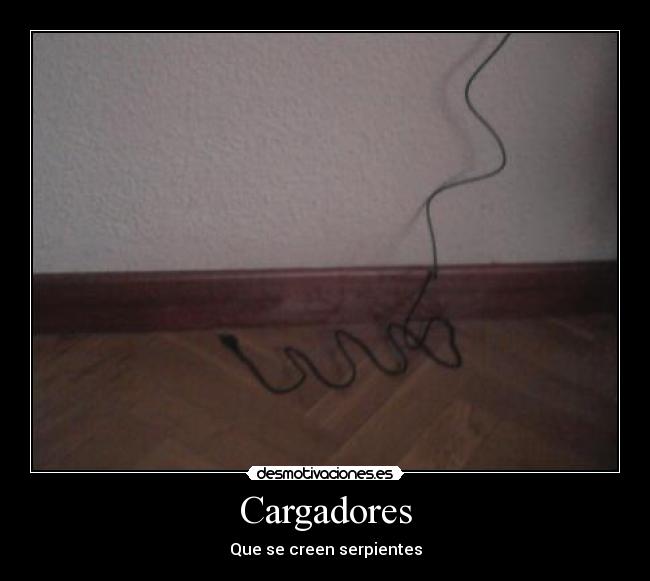 Cargadores - Que se creen serpientes