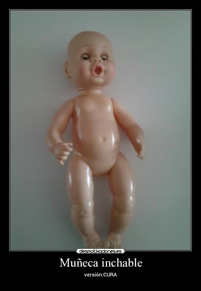 Muñeca inchable -