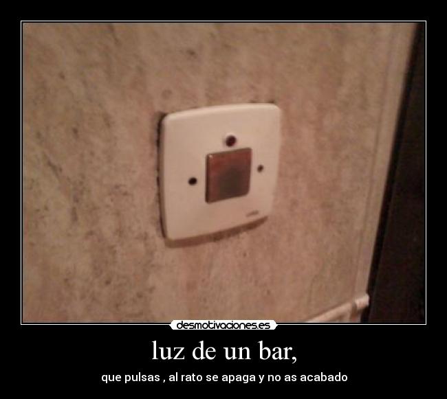 luz de un bar, -
