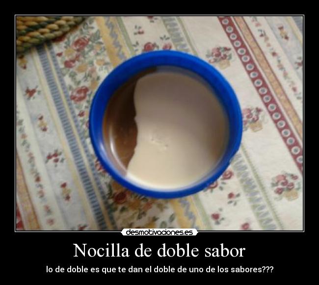 Nocilla de doble sabor - 