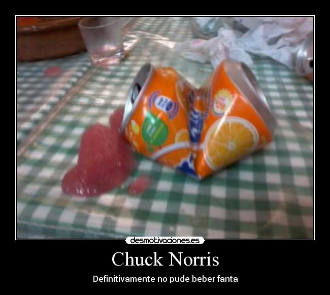 carteles chuck norris desmotivaciones