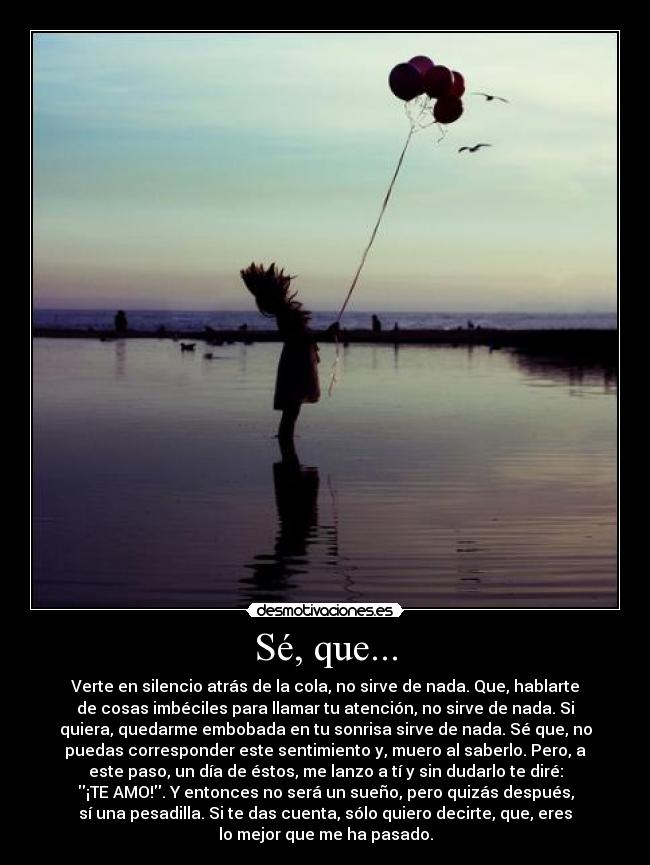 Sé, que... - 