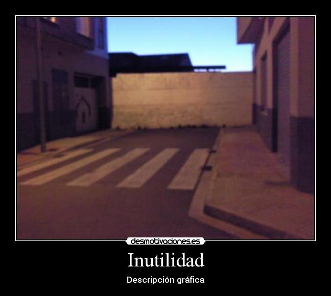 Inutilidad - Descripción gráfica