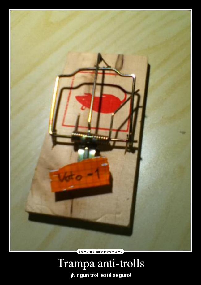 Trampa anti-trolls -
