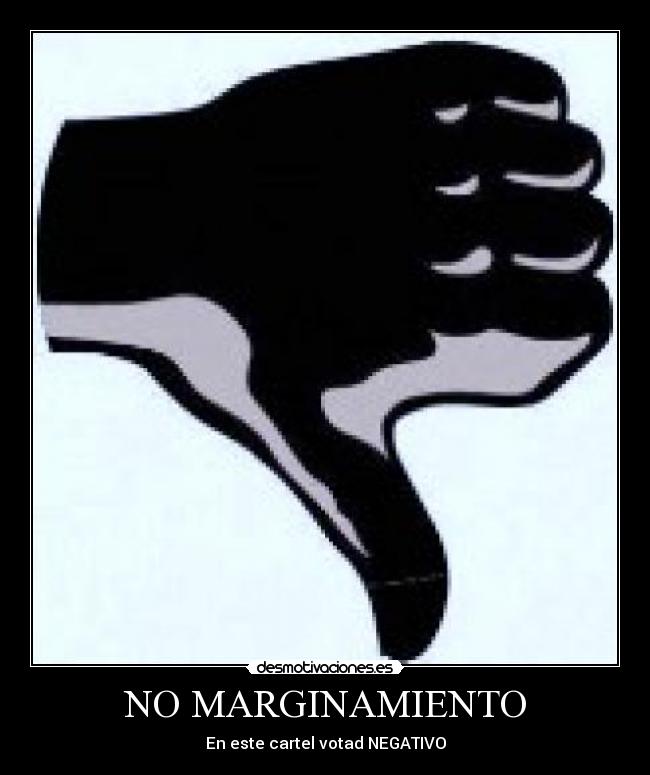 NO MARGINAMIENTO -