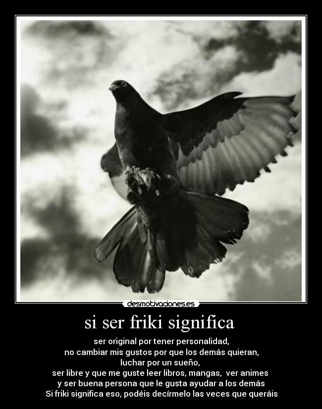 si ser friki significa -