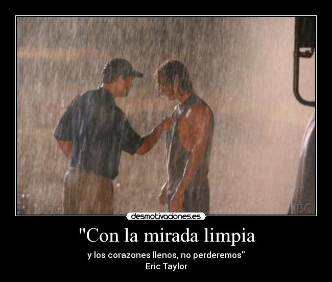 Con la mirada limpia -