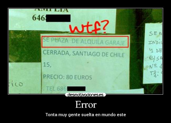Error -