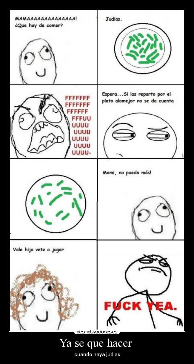 Ya se que hacer - cuando haya judias