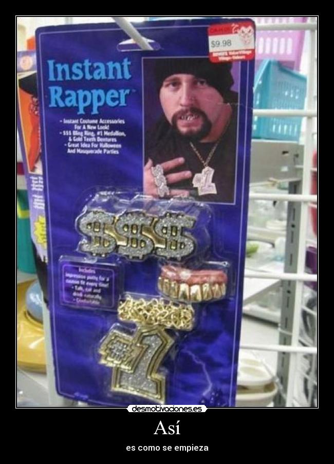 Así - es como se empieza