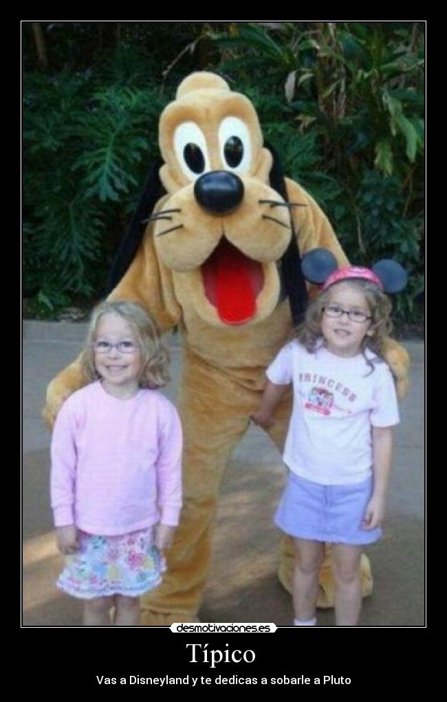 carteles pluto siendo violado probrecito desmotivaciones