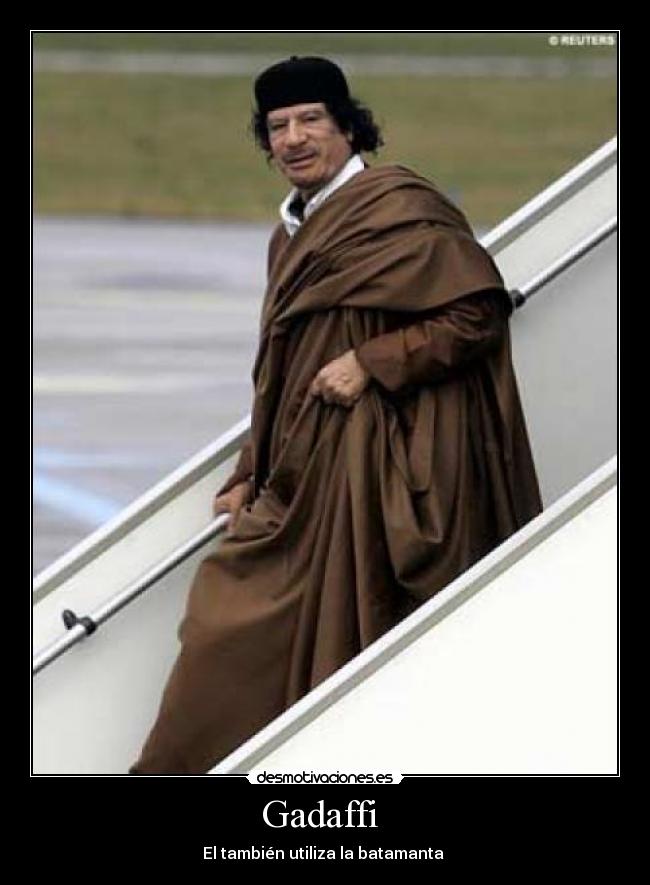 Gadaffi -