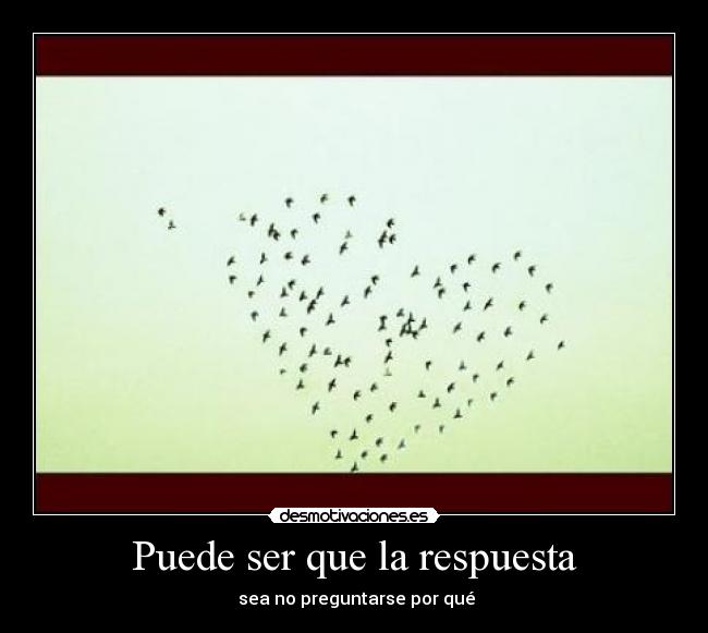 Puede ser que la respuesta -