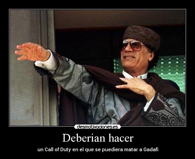 Deberian hacer -