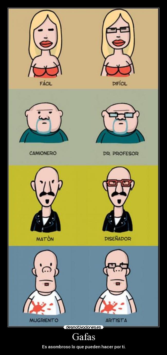 carteles gafas nerd taringa genio walt_k desmotivaciones