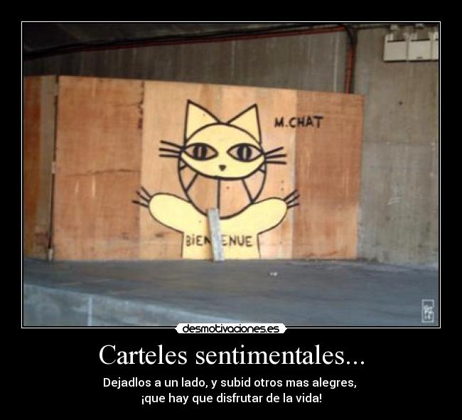 Carteles sentimentales... - 