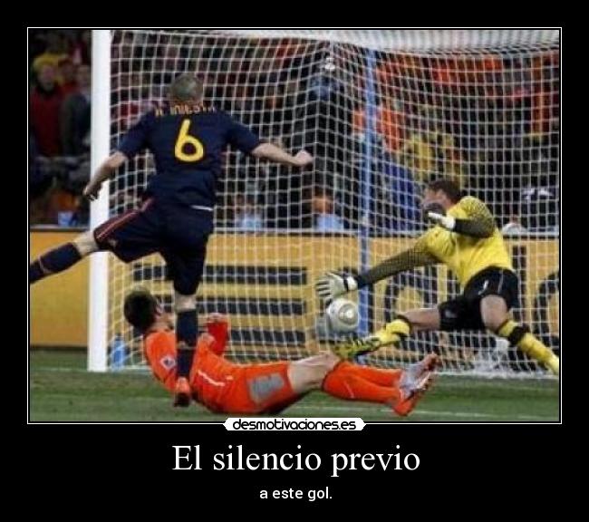 El silencio previo -