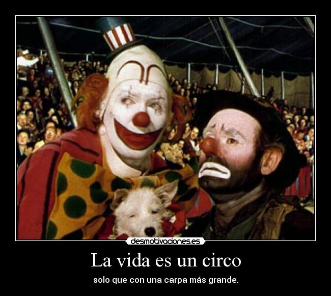 La vida es un circo -