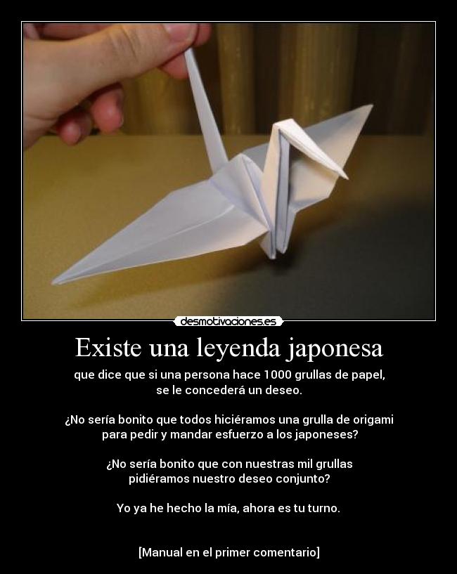 Existe una leyenda japonesa -