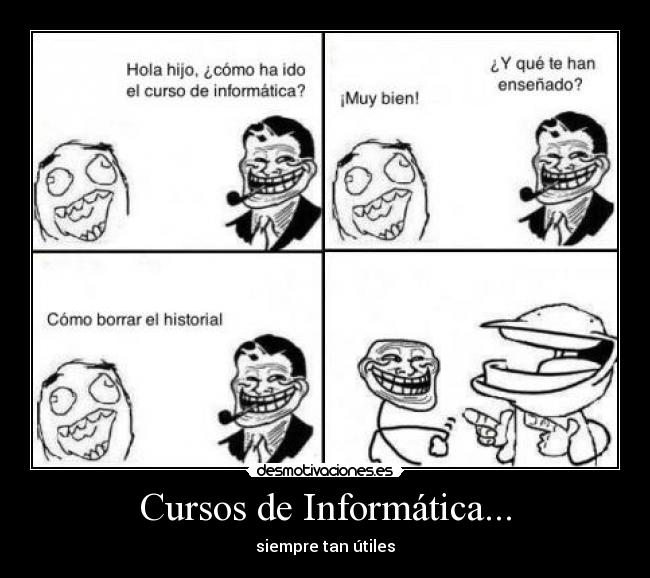 carteles informatica desmotivaciones