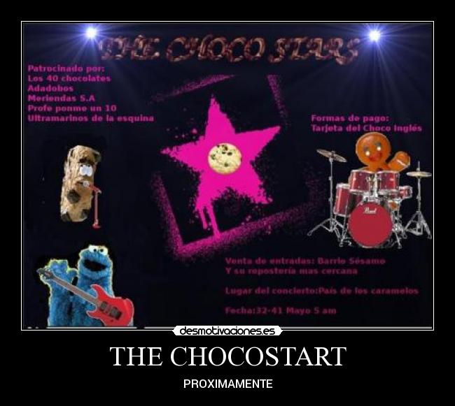 THE CHOCOSTART - PROXIMAMENTE