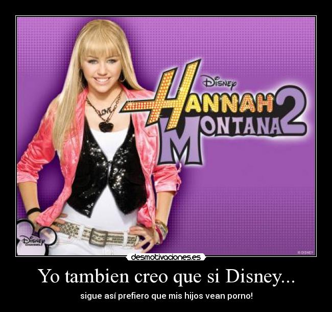 Yo tambien creo que si Disney... -