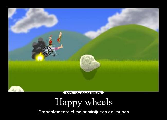 Happy wheels - Probablemente el mejor minijuego del mundo