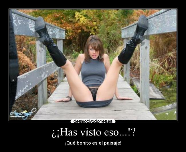 ¿¡Has visto eso...!? -