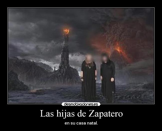 Las hijas de Zapatero -