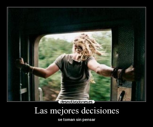 Las mejores decisiones - 