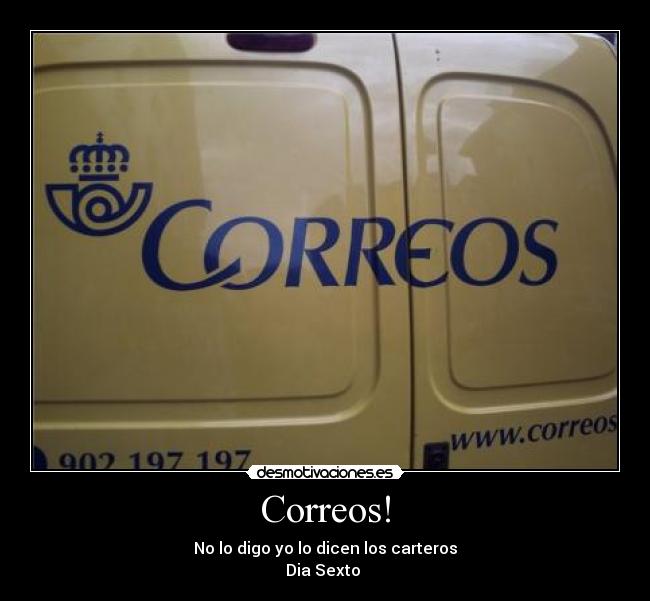 Correos! -