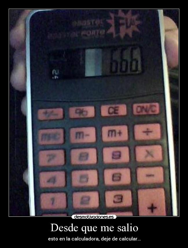 Desde que me salio - 