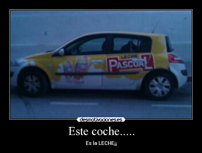 Este coche..... -