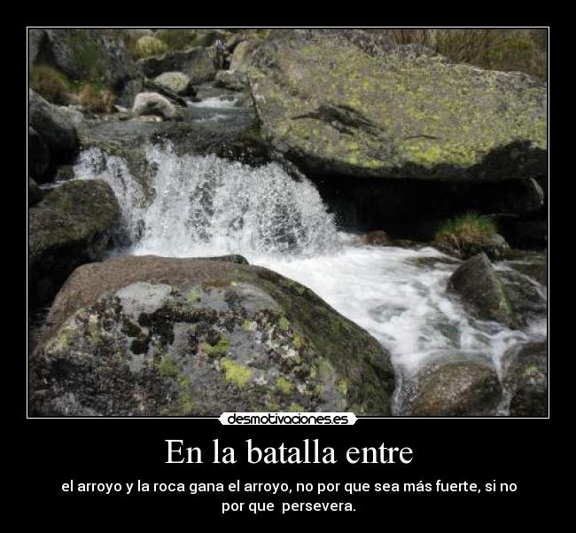 En la batalla entre - 