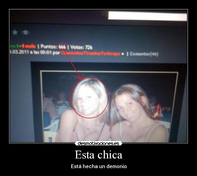 Esta chica - Está hecha un demonio