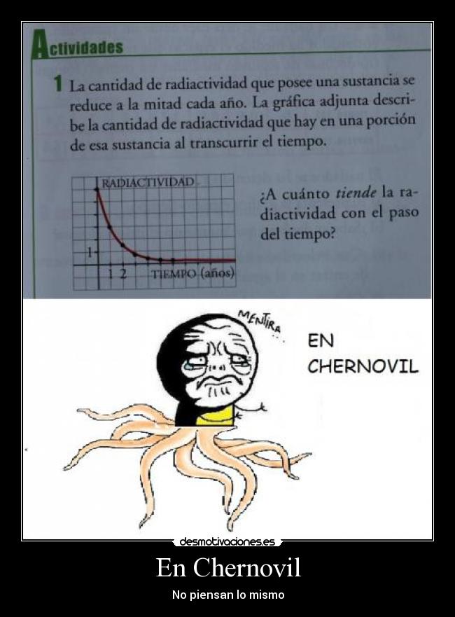 En Chernovil - No piensan lo mismo