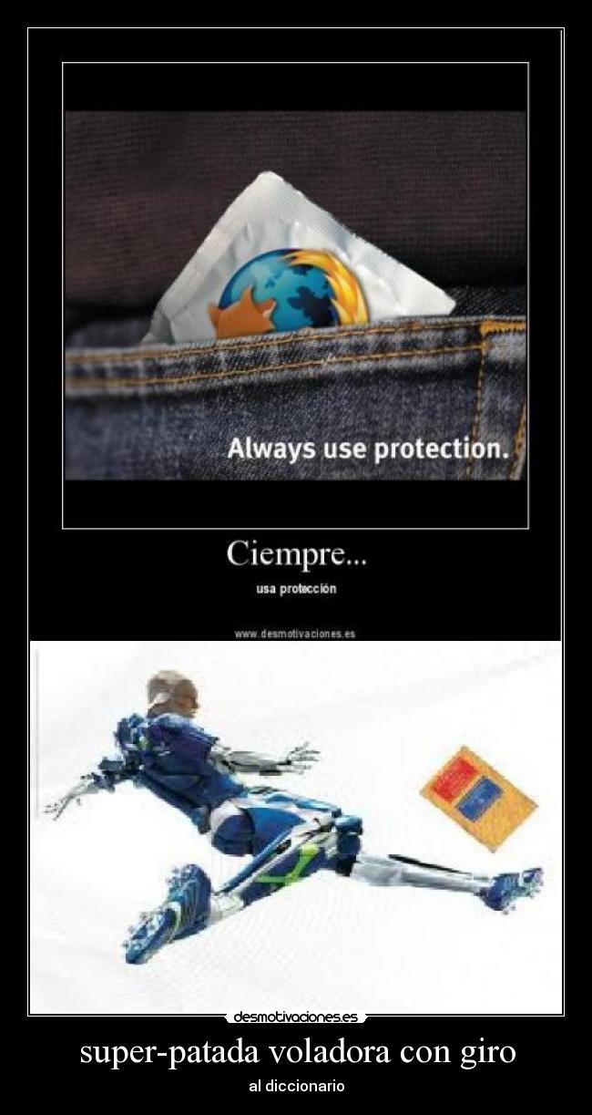 super-patada voladora con giro -