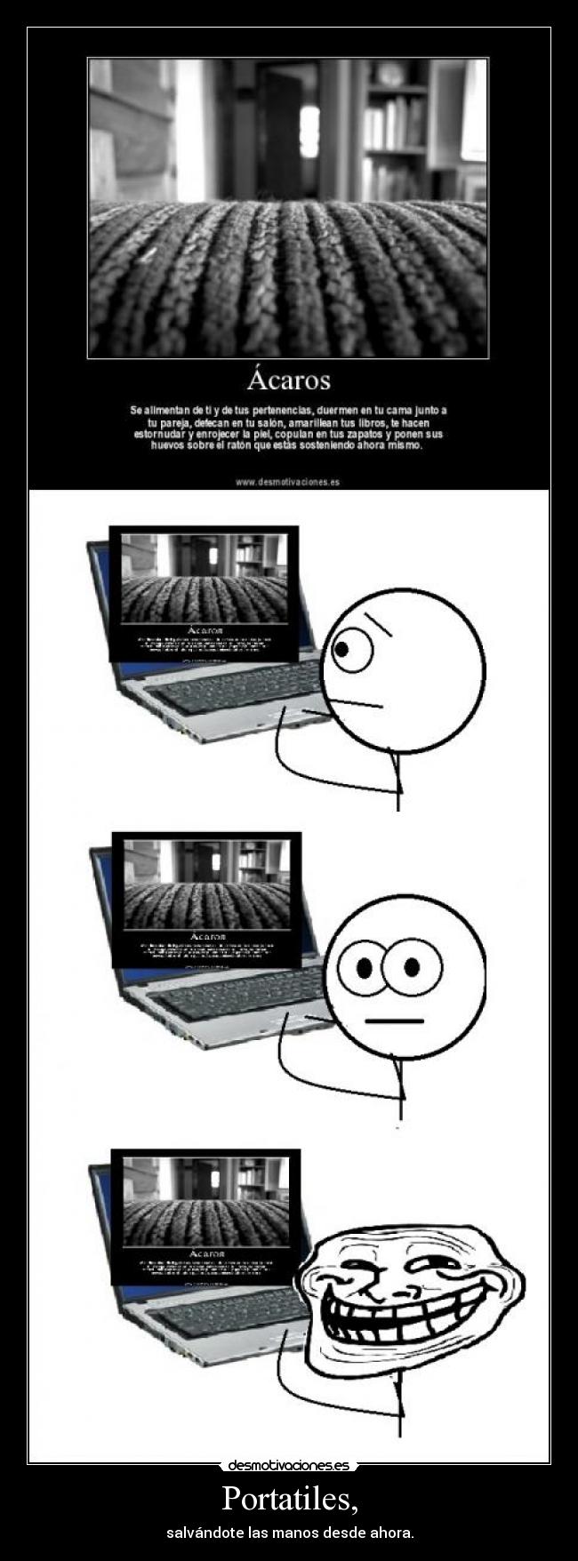 Portatiles, - salvándote las manos desde ahora.