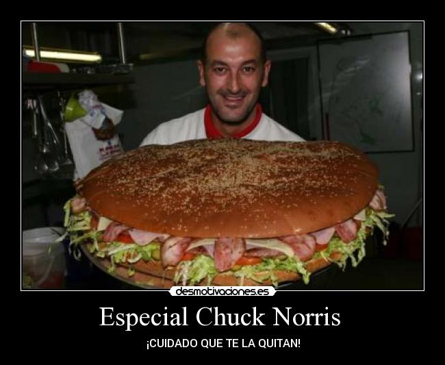 Especial Chuck Norris -